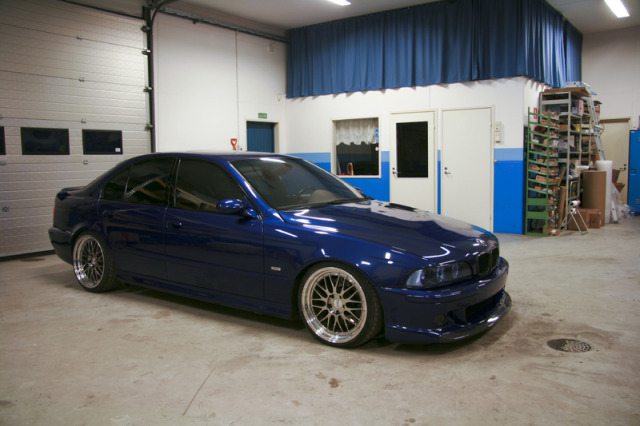 Bimmers, Le Mans Blue BMW M5 (E39) on BBS LM wheels is hot