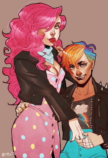 ponyartgallery:Grease & Hairspray By Nogutsnoglory