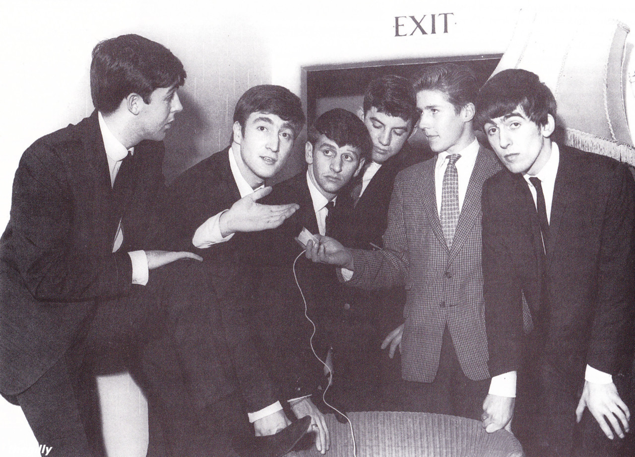 27 October 1962, Hulme Hall, Port Sunlight, Birkenhead
At 8:45pm, prior to going on stage, The Beatles recorded a their first ever radio interview for the patients of local hospitals Cleaver and Clatterbridge, quizzed by Monty Lister and two teenage...