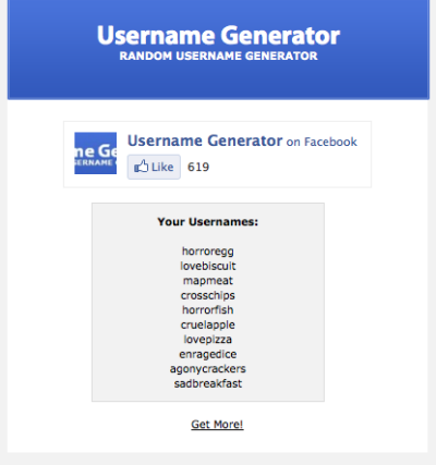Username Generator Tumblr