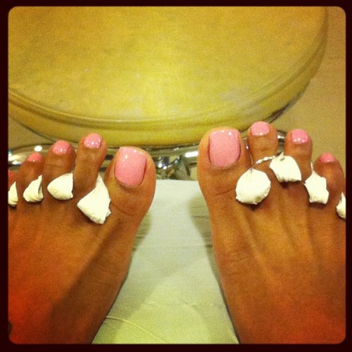 candycoatedtoes:Nail shop fresh Cotton Candy flavor!!...