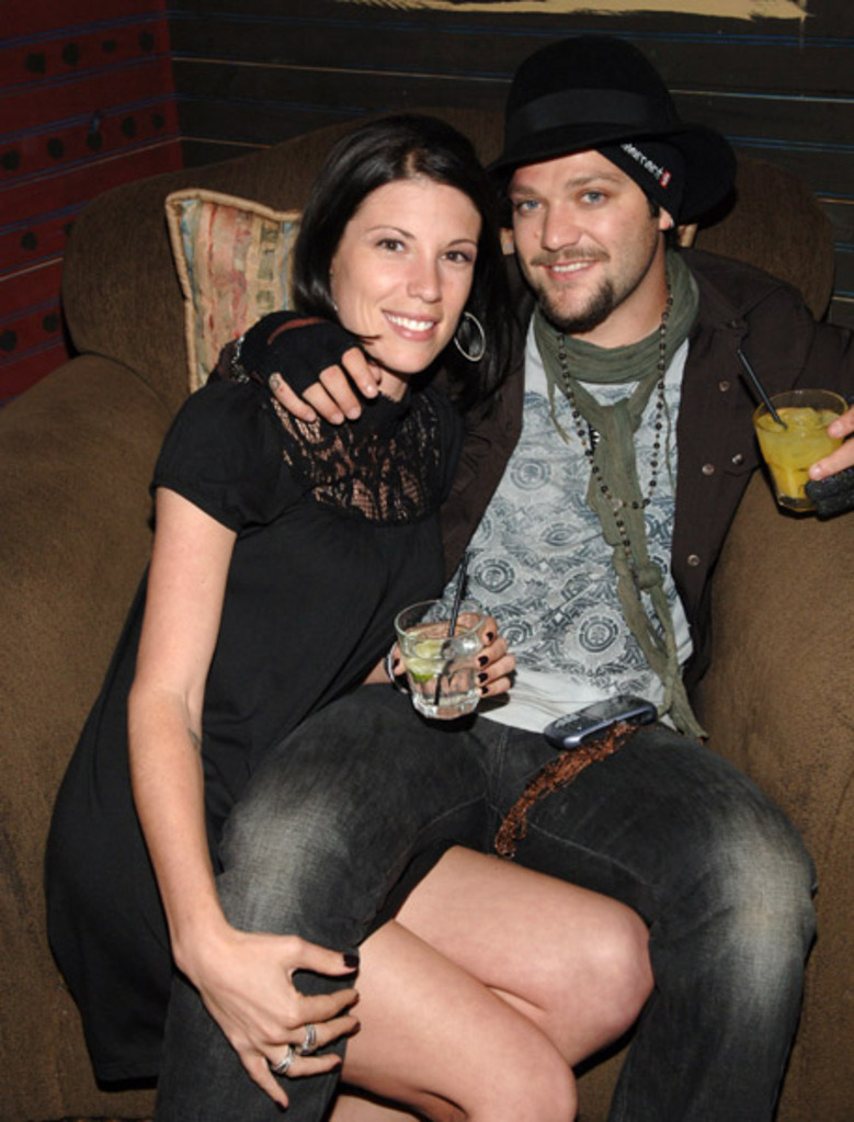 Missy Rothstein and Bam Margera.
