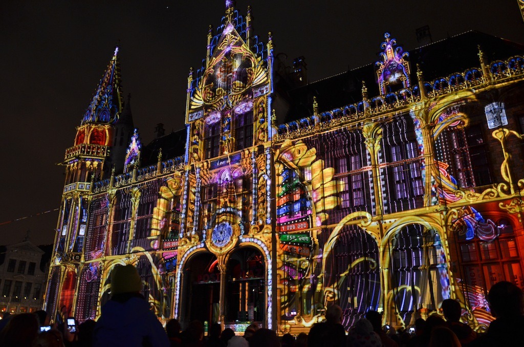 Life In Brussels — The light festival, Gent, Belgium.