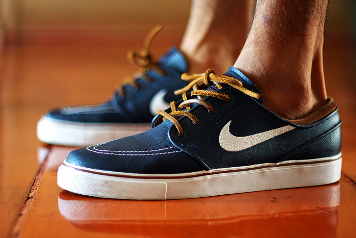 nike sb stefan janoski obsidian leather