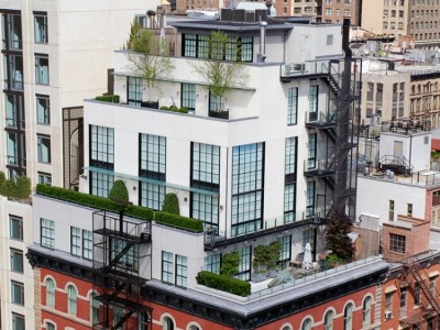 archiphile:<br /><br />5-story penthouse in tribeca | more nyc penthouses<br />