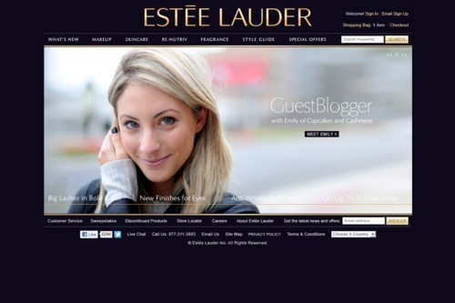 Estee Lauder Hires Cupcakes And Cashmeres Emily Schuman Estee Lauder Hires Cupcakes And Cashmeres Emily Schuman