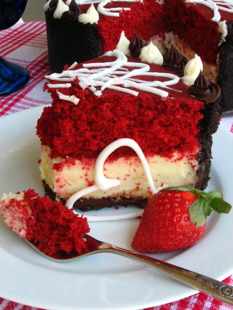 If You Bake It They Will Come Red Velvet Cheesecake With Oreo Crust