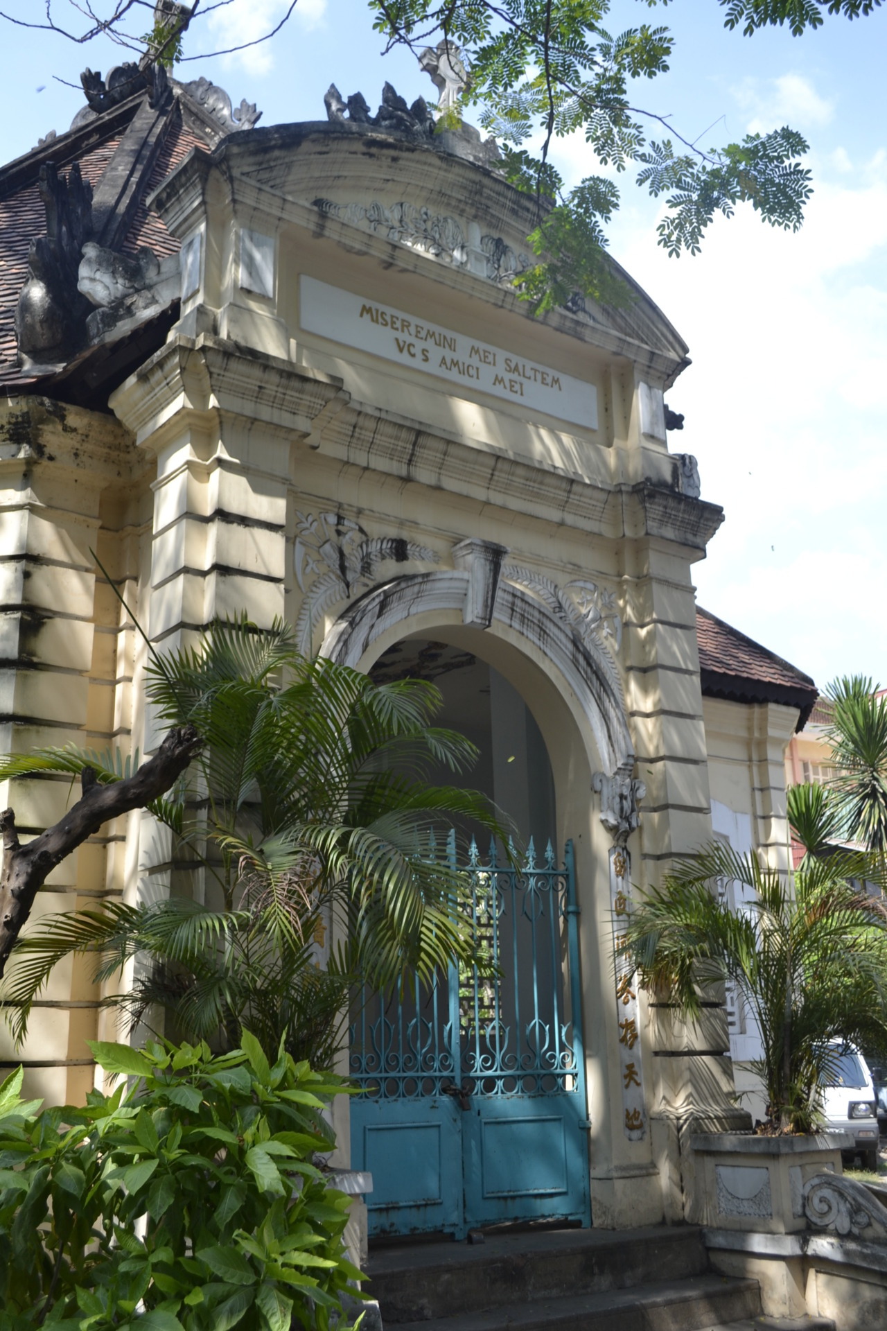 Petrus Truong Vinh Ky’s tomb and house in Saigon...