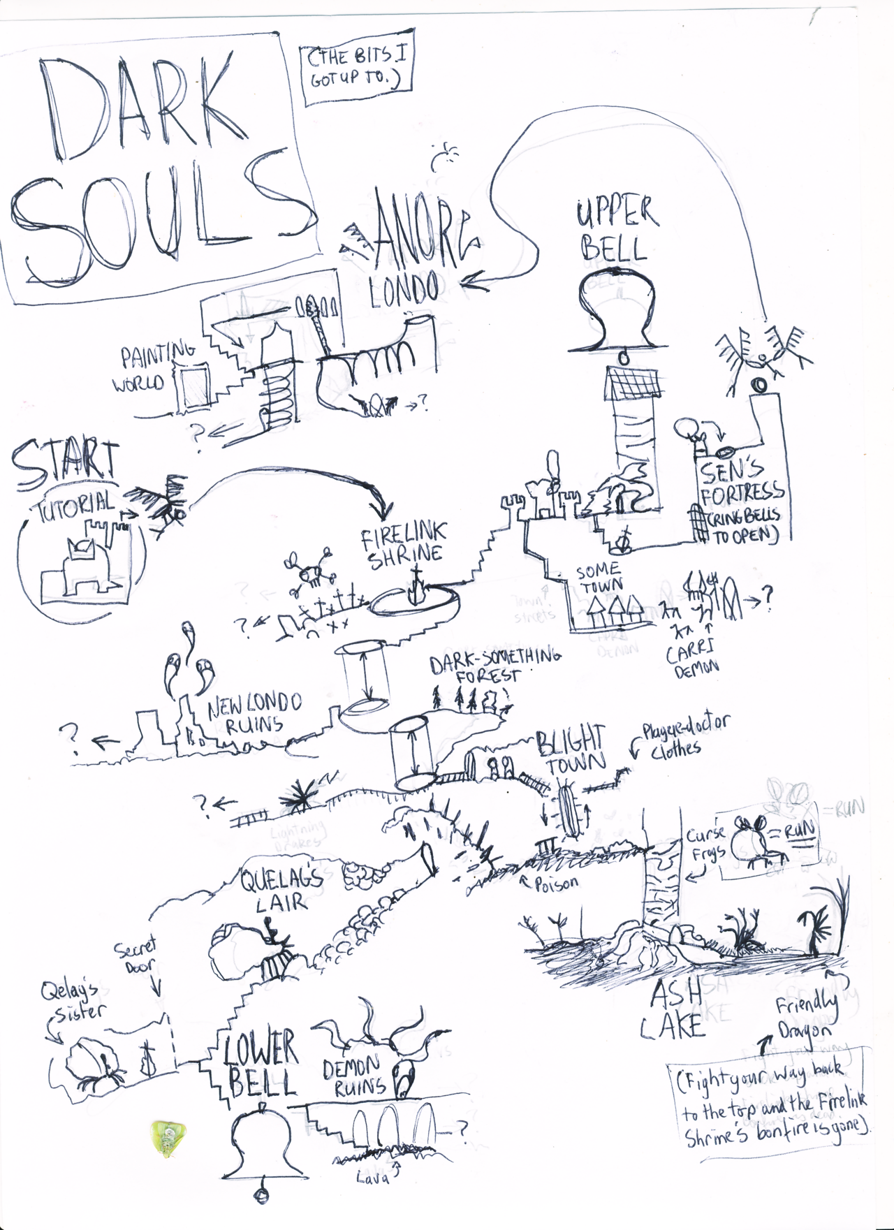 Dark Souls Blighttown Map - Souls Dark Blighttown Guide Walkthrough ...