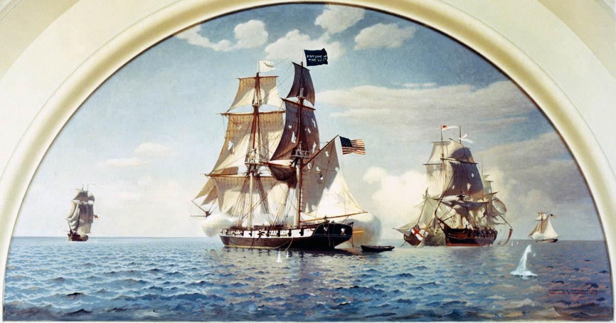 the quality of the navy men fighting during the war of 1812
