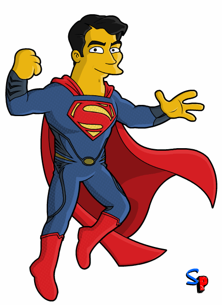 Dean Fraser Springfield Punx Yellow Skin Superman Man of Steel FiLM DC Comics fanart