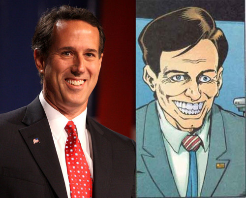 Rick Santorum The Smiler Transmetropolitan Sweater Vest Sweater Vest Neo-Conservative