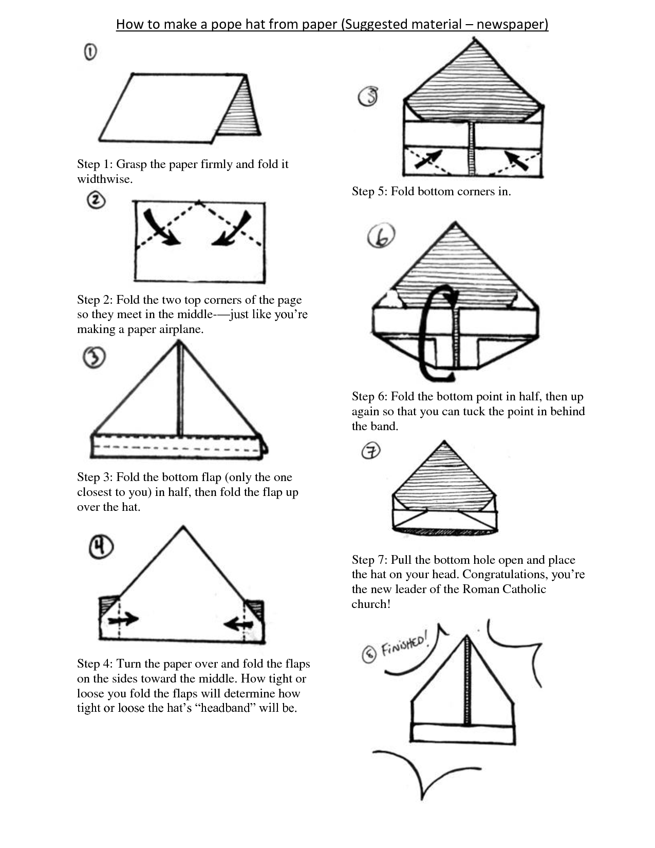 Origami Instructions: Photo