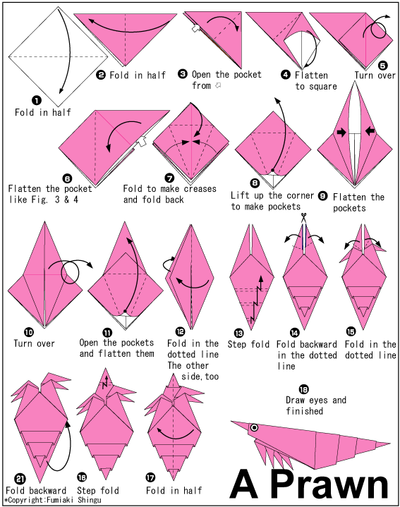 easy paper origami step by step