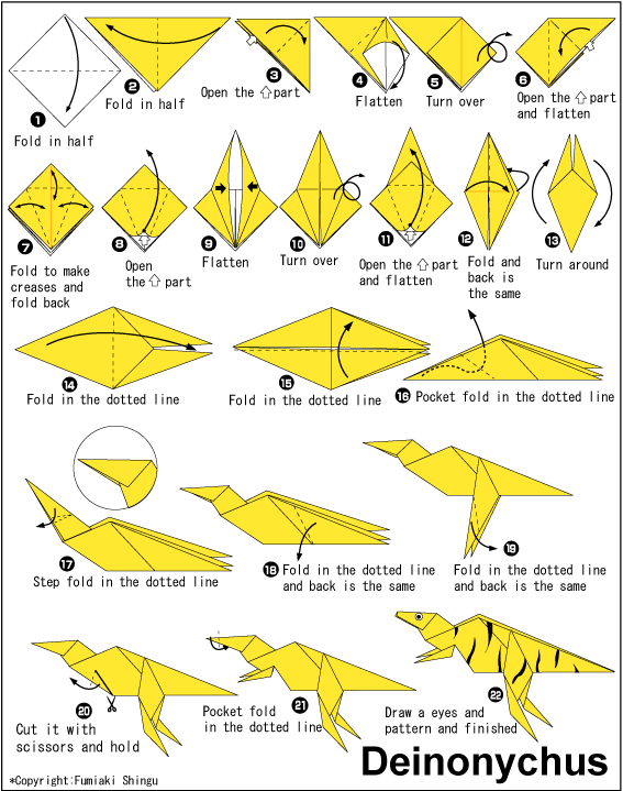 Origami Instructions: Photo