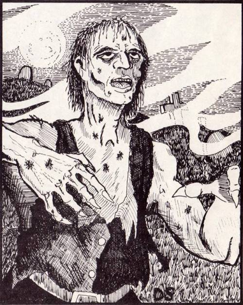 oldschoolfrp:(Zombie by David Sutherland, 1st ed Monster...