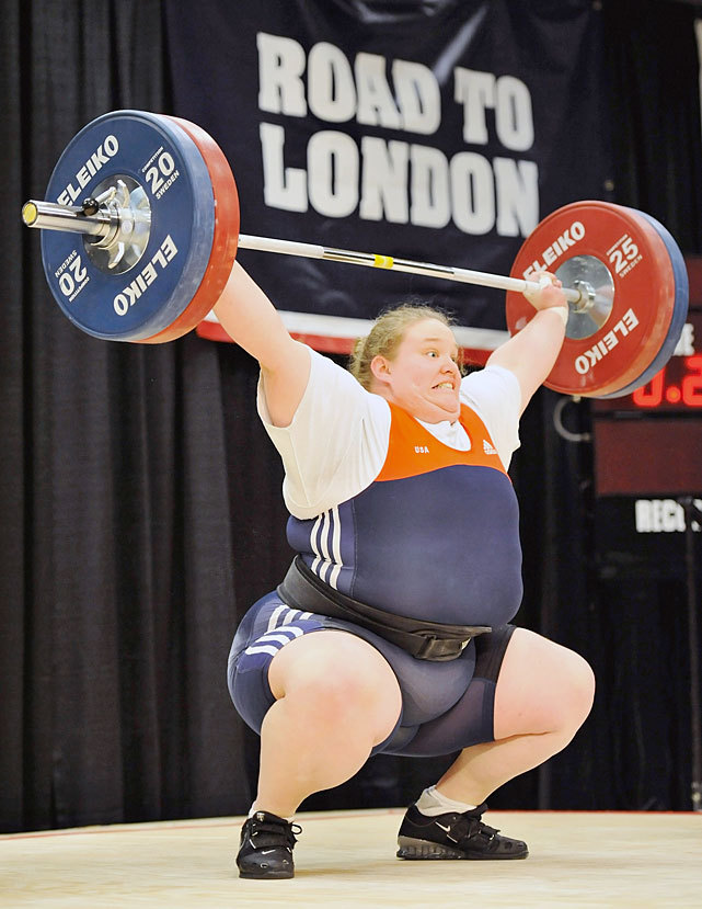 Holley Mangold successfully snatches 110 kilograms... SI Photo Blog