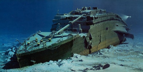 magnificenttitanic: The wreck of Titanic,... : for those in peril