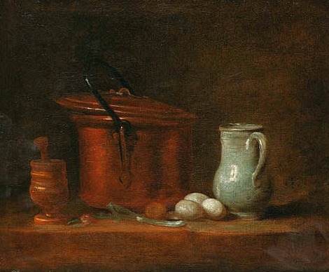 Jean-Baptiste-Siméon Chardin Still Life with... - still life quick heart