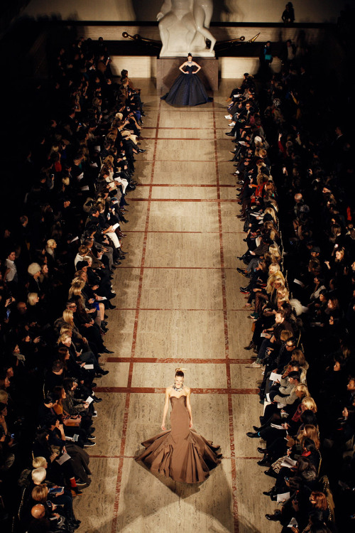 Zac Posen Fall 2012 Runway