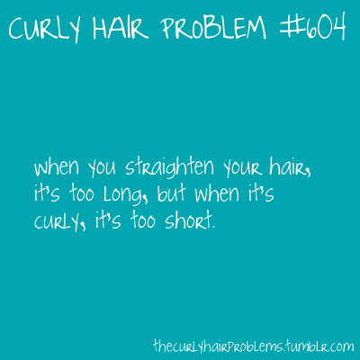 Curly Hair Problems