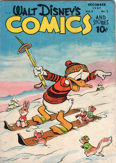 duckyeahducks:old-ads-and-mags:Disney Comics, 1947 by Walt...