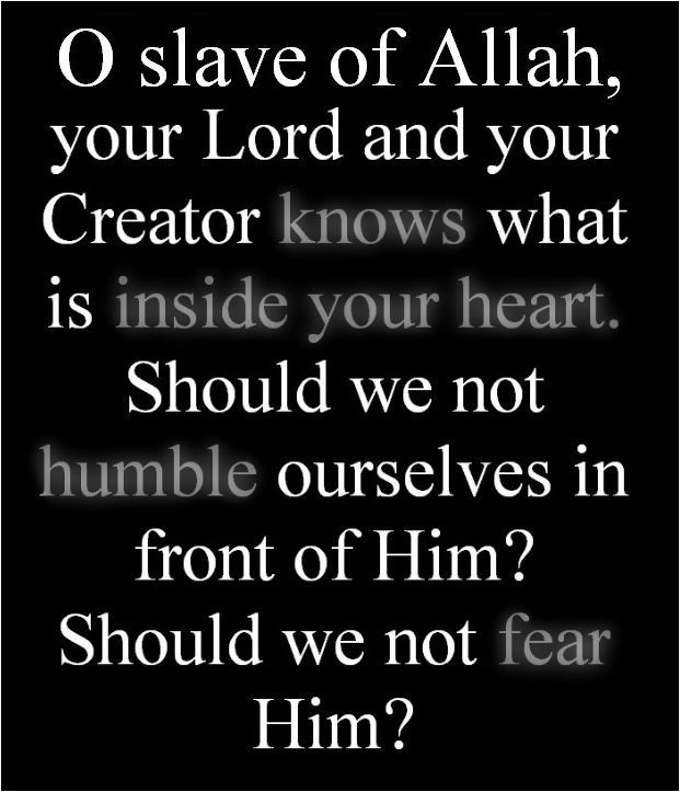 Allah knows - Inspirational Islamic Quotes