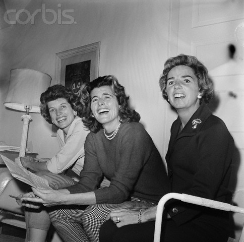 KennedyLife, Eunice, Patricia And Ethel Kennedy.