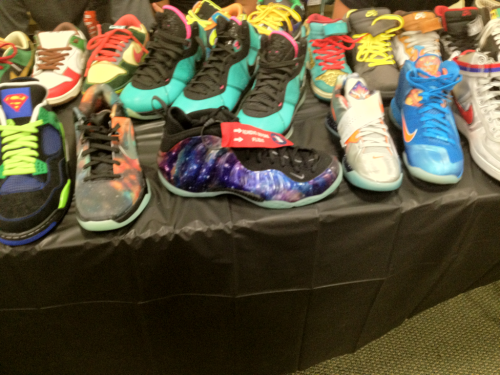 sneakercon sneaker con shoes kicks sneakers event nike foamposite galaxy South Beaches lebron 8