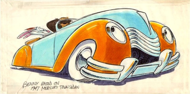 Who Framed Roger Rabbit concept art - Disney Drawings