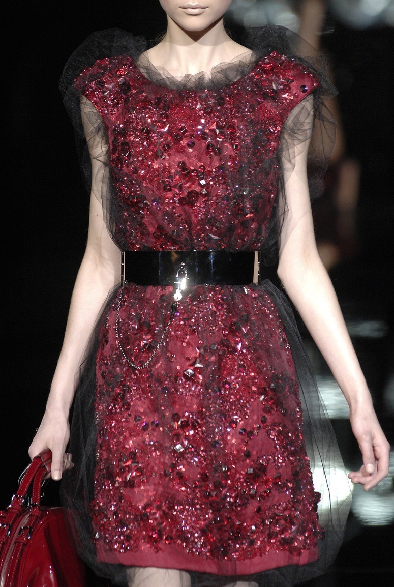 The Fashion Of His Love - Dolce & Gabbana Fall 2007 Runway Details