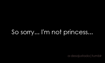 Não Sou Uma Princesa Tumblr