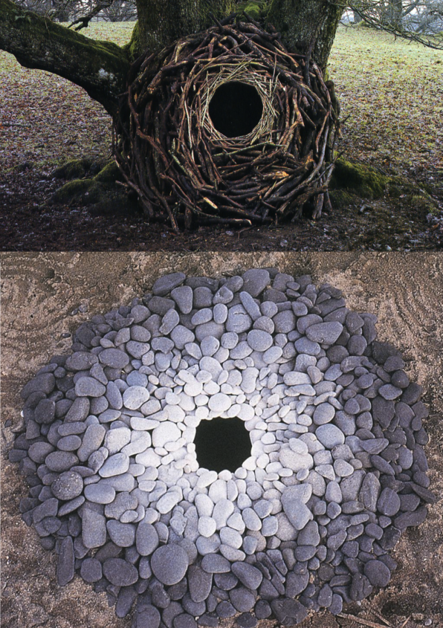 gotsky szymon works in nature by Andy Goldsworthy