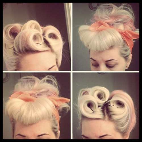 Pin Up Hair On Tumblr