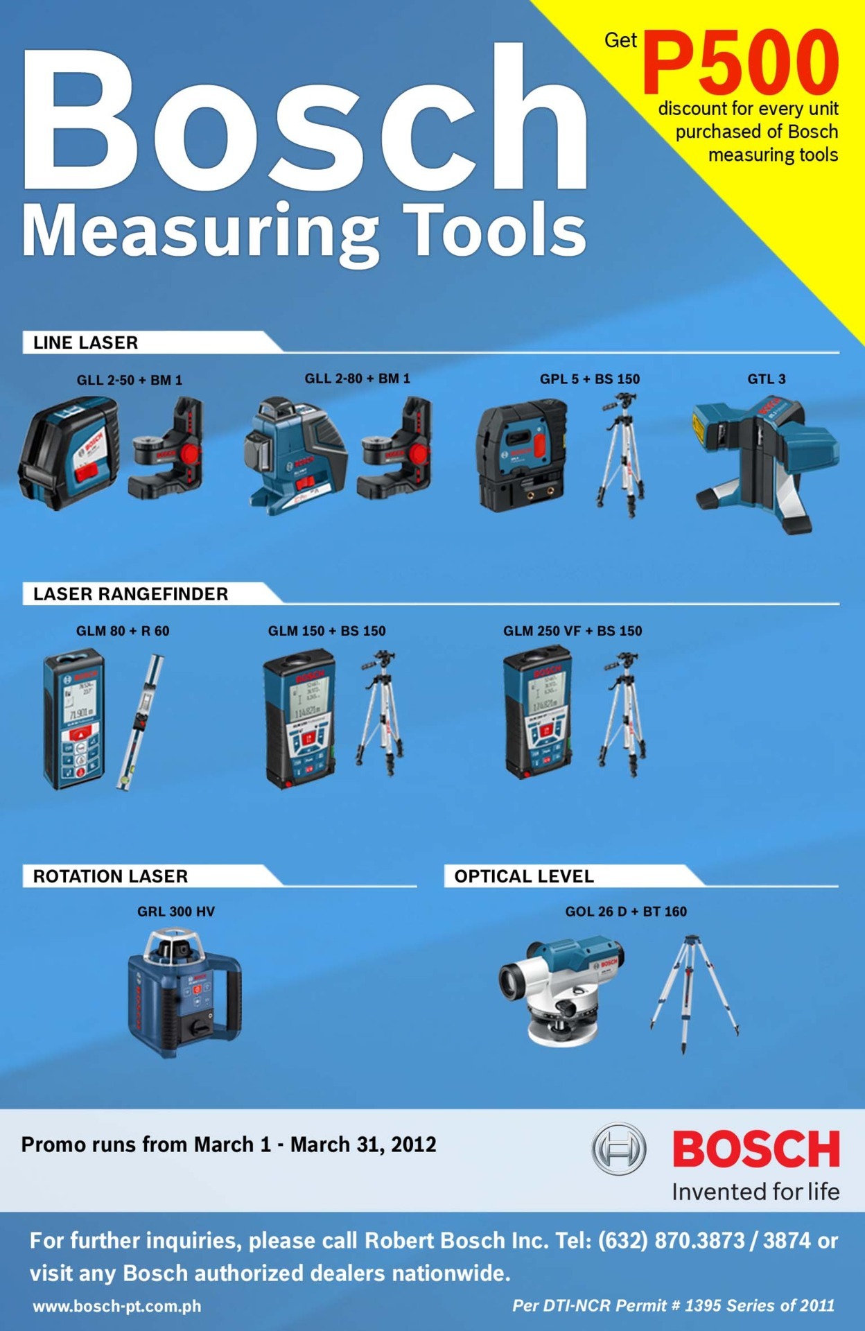 Bosch Measuring Tools