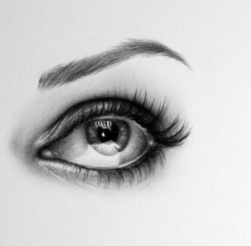 eye sketch on Tumblr