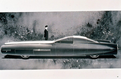 1boblog:60s Cadillac concept renderings(Curbside Classic)