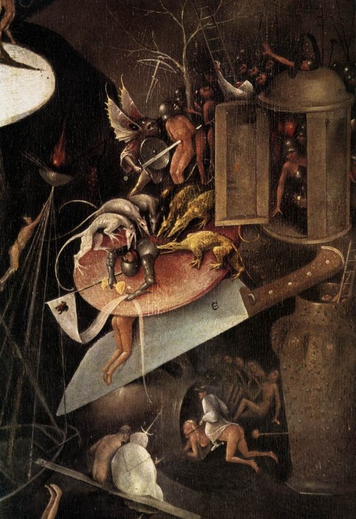 blackpaint20:Bosch, Hieronymus - Triptych of Garden of Earthly...