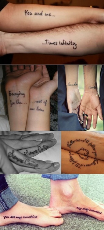 matching tattoo on Tumblr