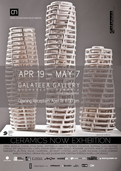 Ceramics Now Exhibition at Galateea Gallery, Bucharest