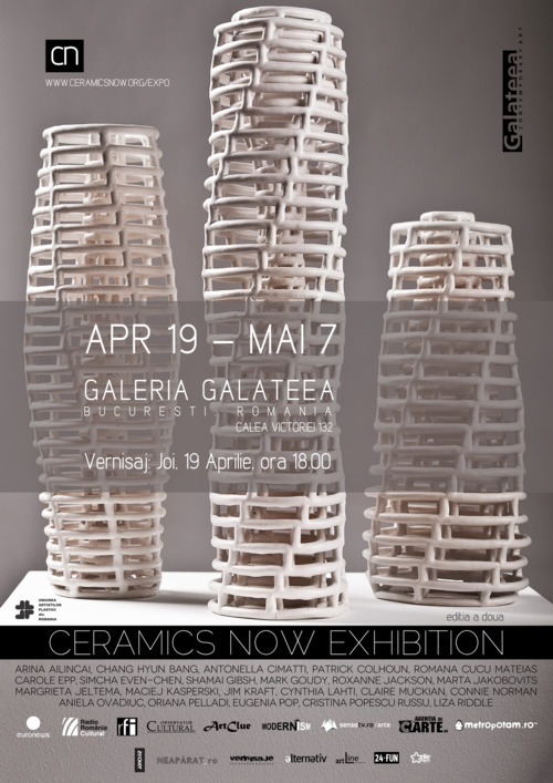 Ceramics Now Exhibition - Expozitie internationala de ceramica contemporana / Galeria Galateea, Bucuresti