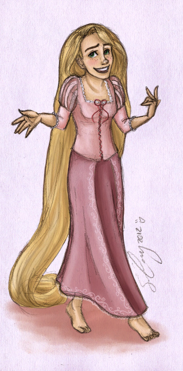 tangled fan art on Tumblr