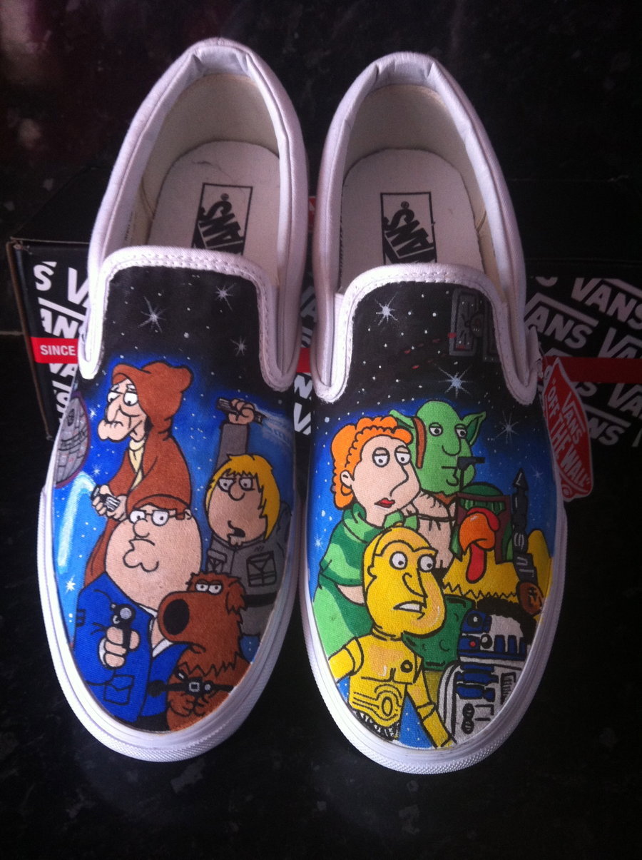 custom star wars vans