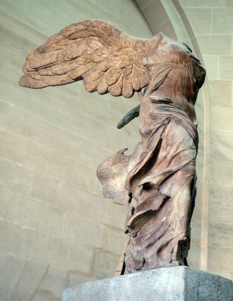 ARTPEDIA - The Winged Victory of Samothrace, c.190 BC. Grey...