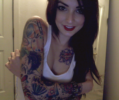 cool tattoos girl tumblr