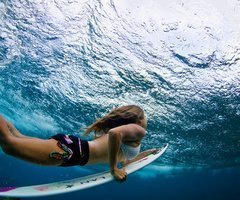 Girl Surfing On Tumblr