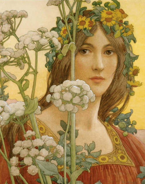 solo-vintage:Elisabeth Sonrel (French, 1874 - 1953) “Our Lady...