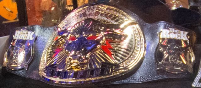 Classy Ring Attire, Brahma Bull Belt: A WWE Championship belt...