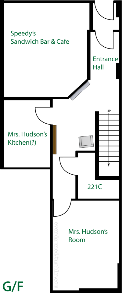 I Just Finished The Floor Plan Of 221B Baker...