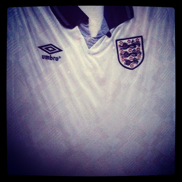 england 1990 home shirt umbro